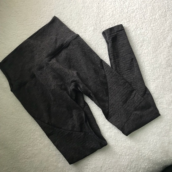 Alphalete Pants - Alphalete Revival Marled Shale Leggings